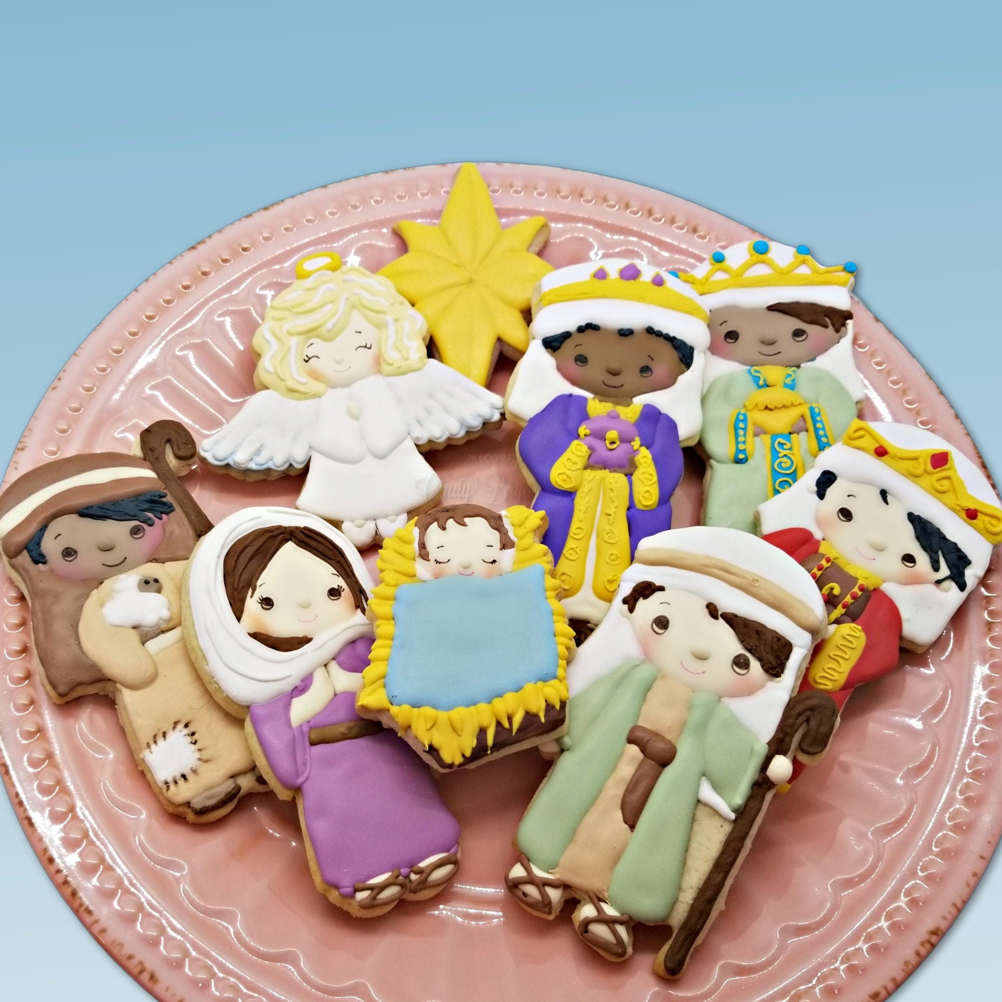 Nativity Cookie Cutter Set Christmas Cookie Cutters  Etsy