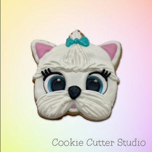 Puppy Face Cookie Cutter: Food Safe PLA Plastic