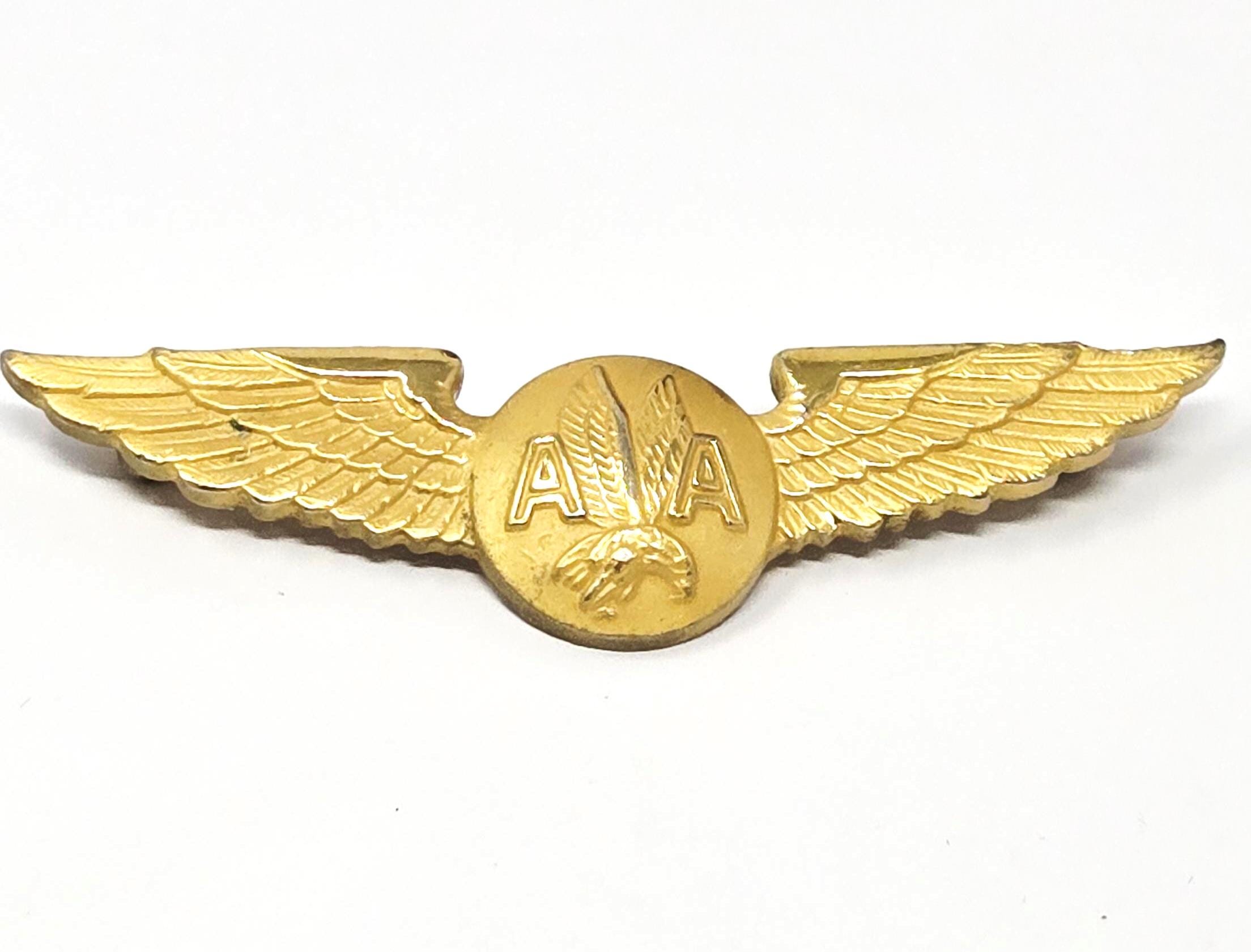 【超レア】パンアメリカン航空 パイロット ウイング ピンバッチ Pilot Wings American Airlines - Etsy