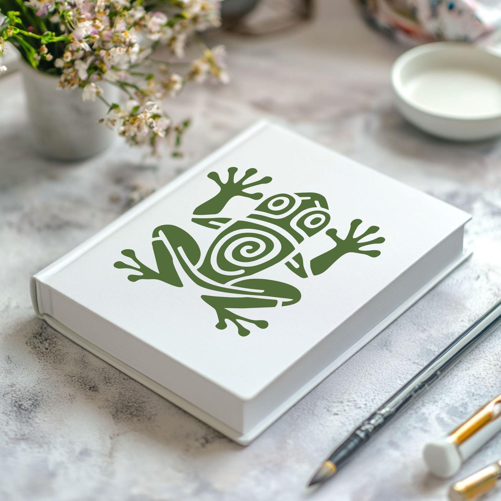 Mayan Style Frog Aztec Tribal Ethnic Vector File for Cut, Print, Vinyl ...