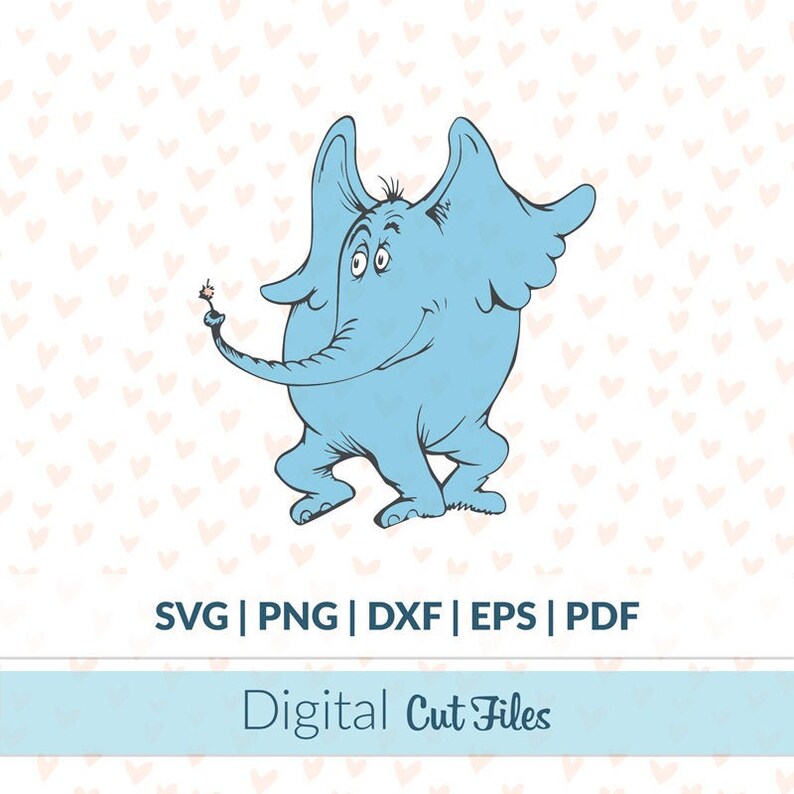 Download Dr Seuss Horton elephant from Horton hears a who SVG Png ...
