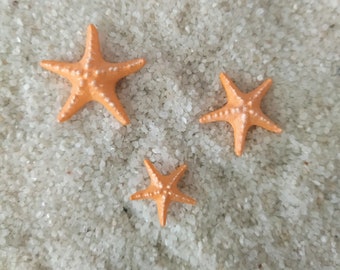 Miniature Starfish - Starfish - Miniatures - Fairy Garden - Resin