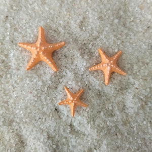 Miniature Starfish - Starfish - Miniatures - Fairy Garden - Resin