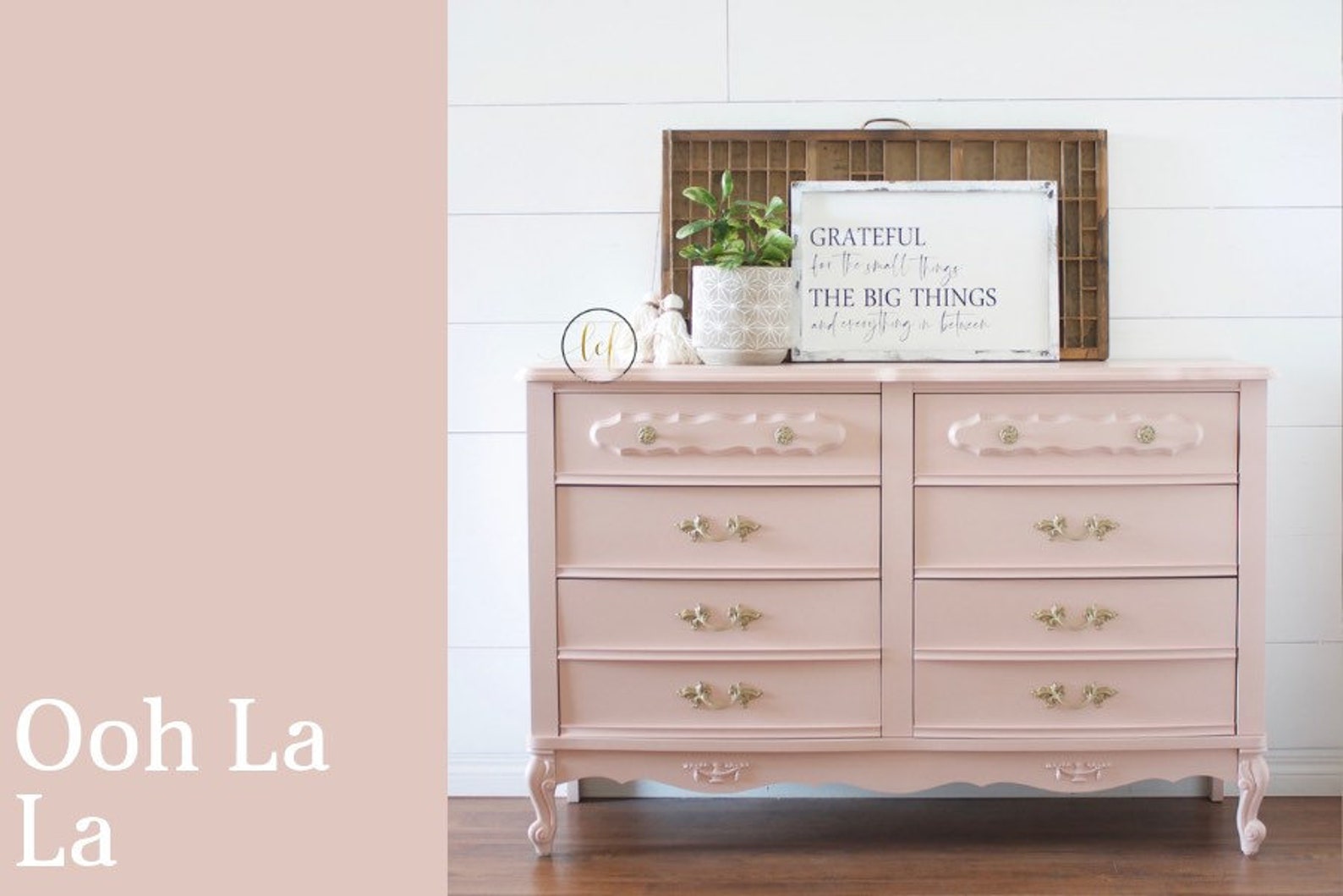 Ooh La La Country Chic Paint Pink Chalk Like Clay Furniture Etsy