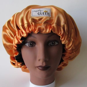 Reversible Satin Bonnet | Soft Elastic Sleep Cap, Hair Protection