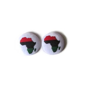 Afrika Ohrringe| Button Ohrringe| Pan afrikanische Ohrringe| Afrikanischer Schmuck| Schwarzer Geschichte Monat| Ohrringe| Damen Zubehör| Schmuck