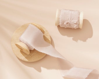 Soft Mauve | 100% Silk Ribbon 5meter Roll | Wedding bouquets, Wedding stationery