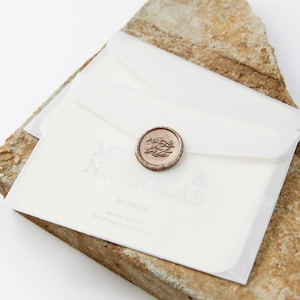 Vellum Envelope Translucent Envelope 10 PACK | 3 Sizes Available | Letter Envelope, Invitation Envelopes, Envelopes