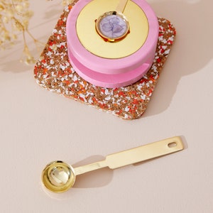 Gold Wax Seal Melting Spoon | Wax Seal Kit, Wax Seal Spoon, Wax Seal Accessories