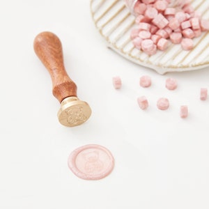 Teddybär Wachssiegel Stempel | Wachs Siegel | Hochzeitseinladung Verzierungen | Babyparty Wachs Siegel