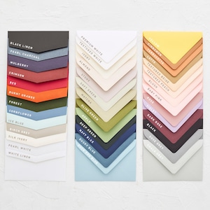 Premium Envelopes - Invitation Size | 10 pack or 50 pack
