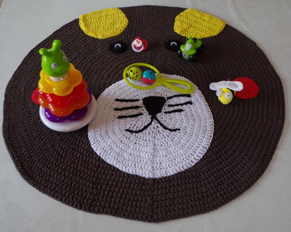 Crocheted Cotton Play Mats Baby Mats Floor Mats Baby Room Etsy