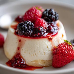Griechischer Joghurt Panna Cotta Rezept PDF, einfaches cremiges Dessert, einfaches Vergnügen, digitaler Download + kostenloser Bonus