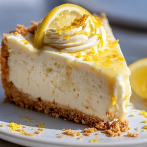 Gluten Free Lemon Cheesecake Recipe PDF, No Bake Creamy Citrus Dessert, Easy Summer Treat, Digital Download + Free Bonus