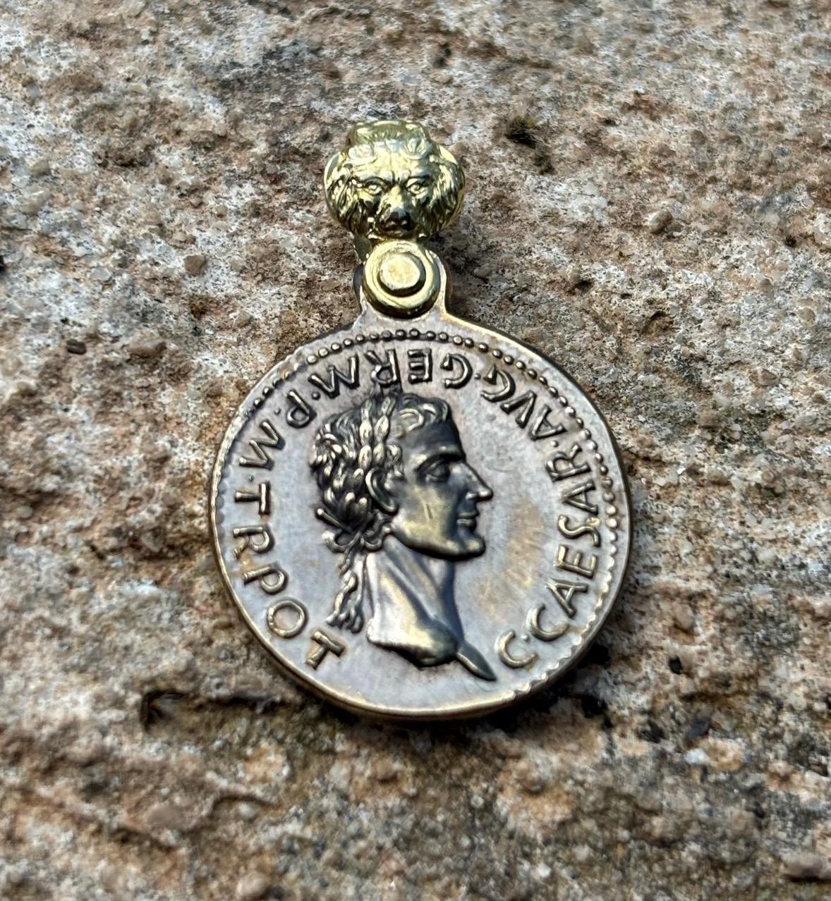 CALIGULA and AGRIPPINA Pendant