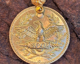 Eagle/She-Wolf Pendant 200 LIRE