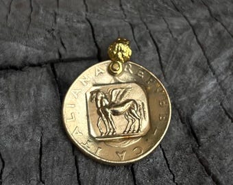 Pendant 200 lire PEGASUS/OWL/WOLF