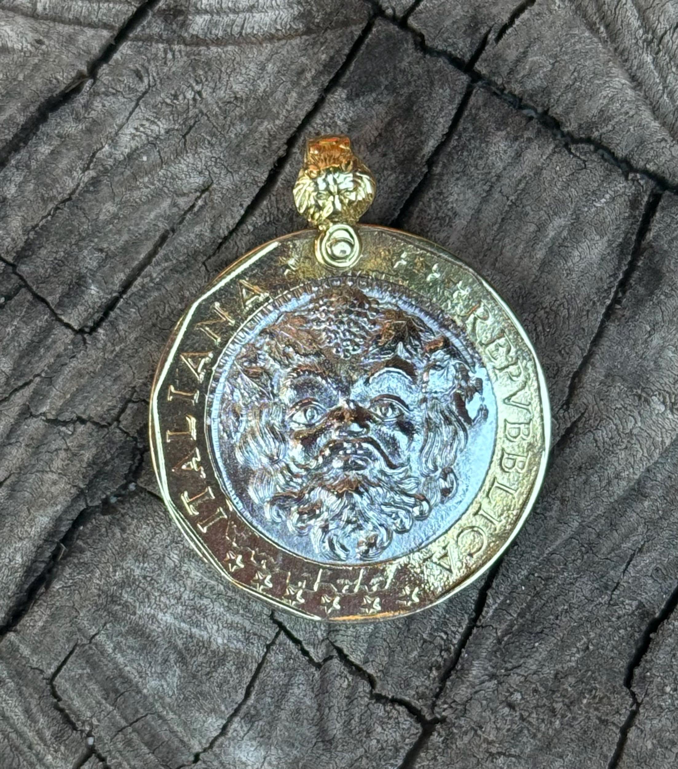 Pendant 1000 lire DIONYSUS