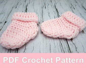 Baby Sock Crochet Pattern, Crochet Slippers, Baby Socks, Shower Gift, Socks Pattern, Socks Baby Photo Prop