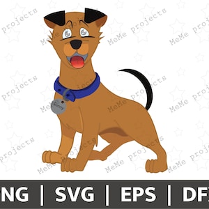 Sunny The Dog | Dog for Cricut | Cartoon Dog SVG | Cartoon Dog | Cute Dog svg | Dog PNG | Dog Clipart | Cute Dog | Dog Image | Funny Dog