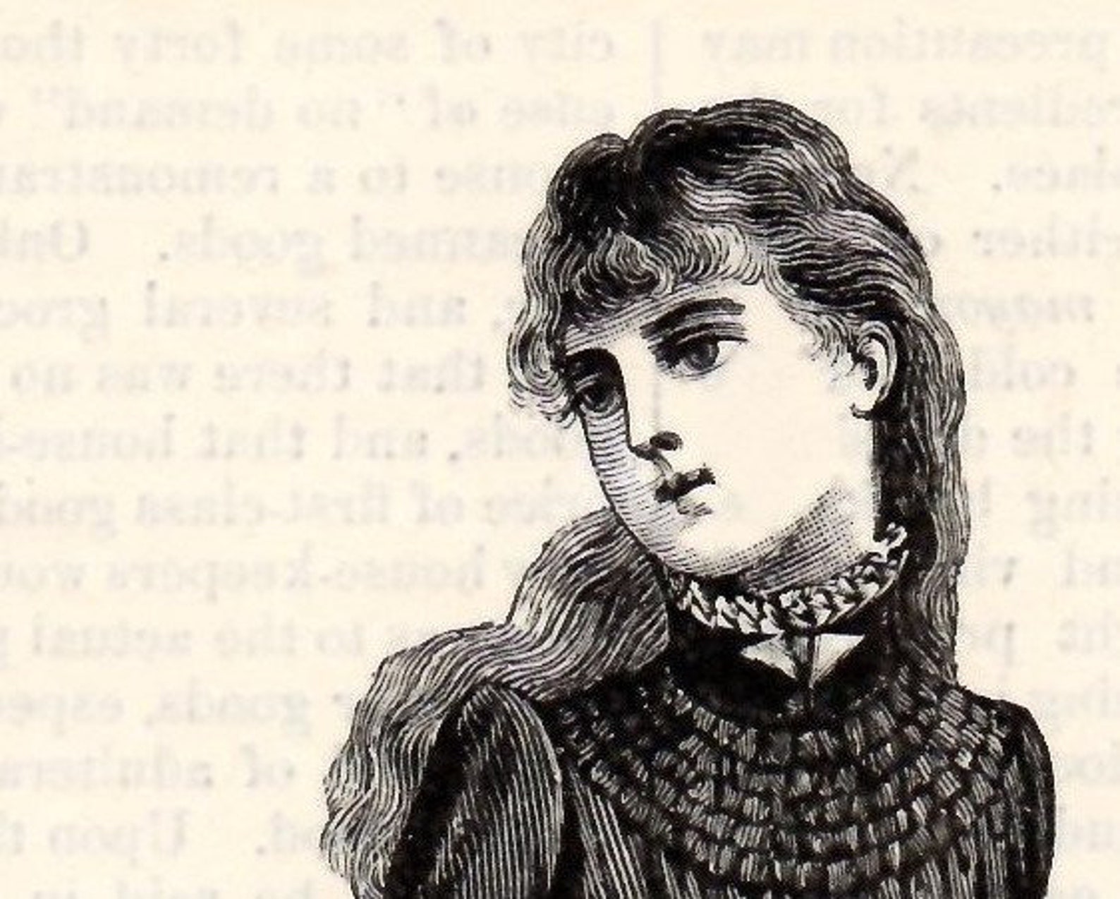 Victorian Girl With Jump Rope Digital Download of Vintage Image, Clip ...