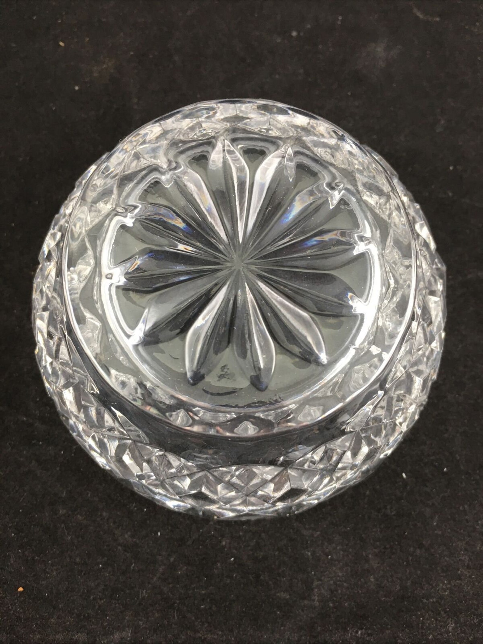 Bohemia Czech Republic 24 Lead Crystal Sugar Bowl and Creamer Etsy