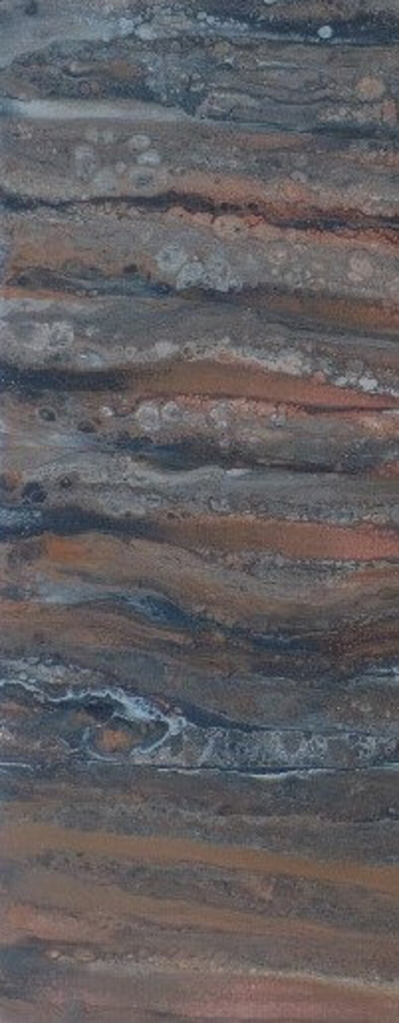 Sedona 14 x 14 Fluid Acrylic Painting on Canvas