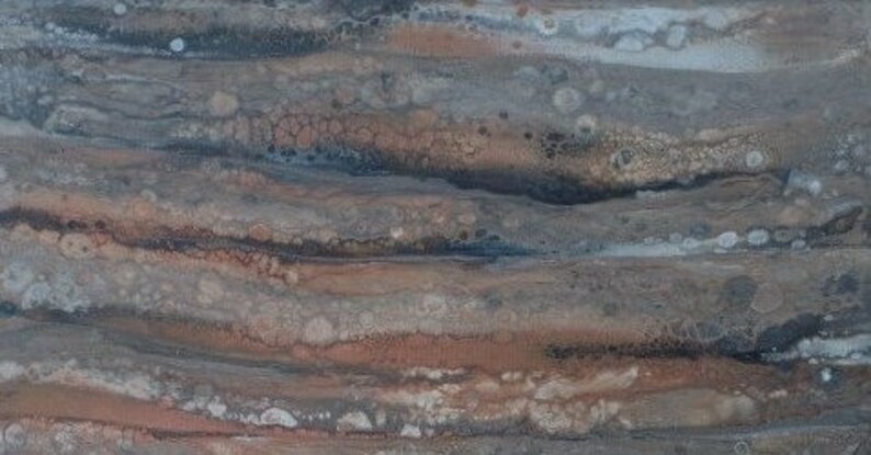 Sedona 14 x 14 Fluid Acrylic Painting on Canvas