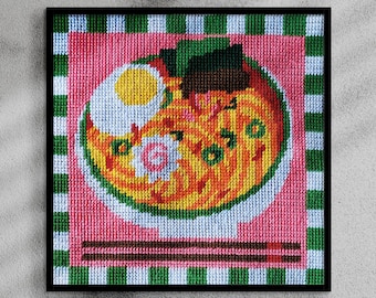 DIY canvas kit to make your own colorful ramen