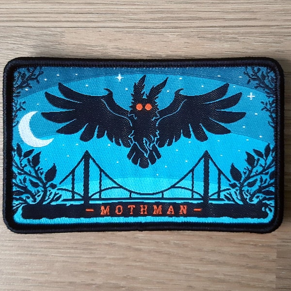 Mothman by Night Patch