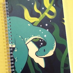 Loch Ness Monster - Reuseable A5 Sticker Book