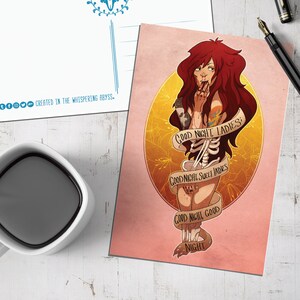 Good Night Sweet Ladies Postcard