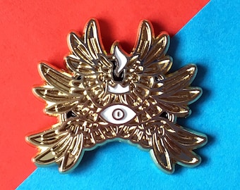 Spilla in smalto morbido Seraphim