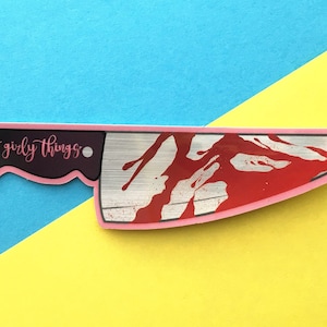 Just Girly Things Aluminium Sticker