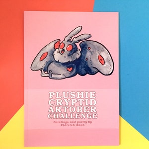 Plushie Cryptober Artober Challenge: una colección de libros de arte y poesía, ¡apta para toda la familia!