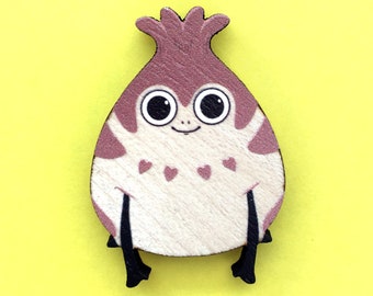 Wooden Paissa Brat Pin FFXIV