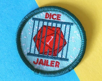 RPG Scouts: Dice Jailer Woven Patch