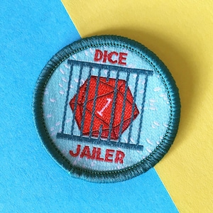 RPG Scouts: Dice Jailer Woven Patch
