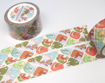 Washi-tape met cryptisch patroon