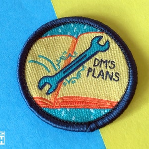 RPG Scouts: Threw A Spanner in the DM's Plans Woven Patch
