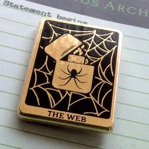The Magnus Archives - The Web Enamel Pin