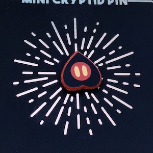 Flatwoods Monster Mini Enamel Pin / Cryptid Filler Pin