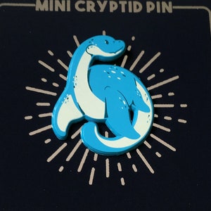 Nessie Mini Enamel Pin / Cryptid Filler Pin