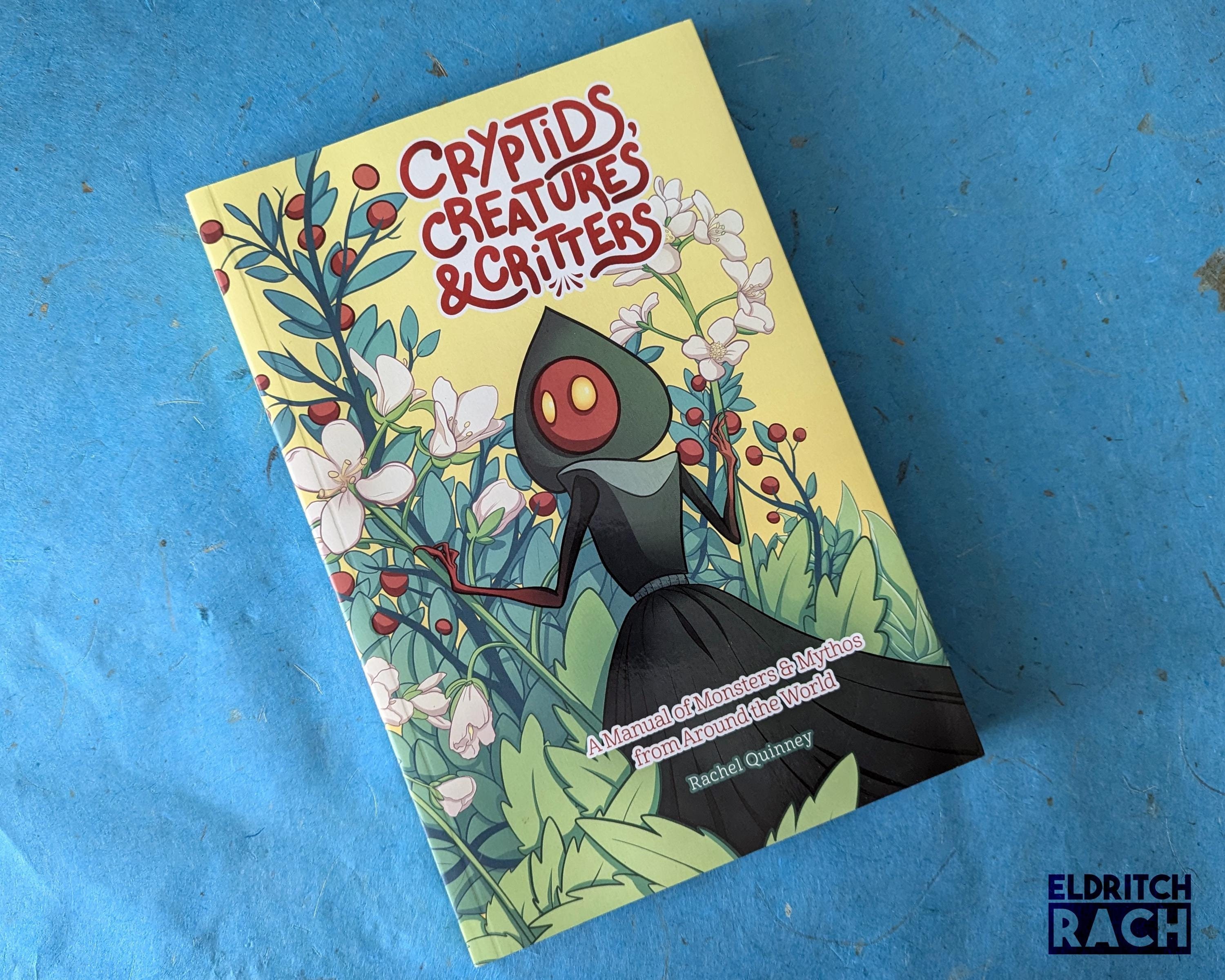 Cryptids, Creatures & Critters: A Manual of Monsters and Mythos - Softback  Book [international] - Etsy
