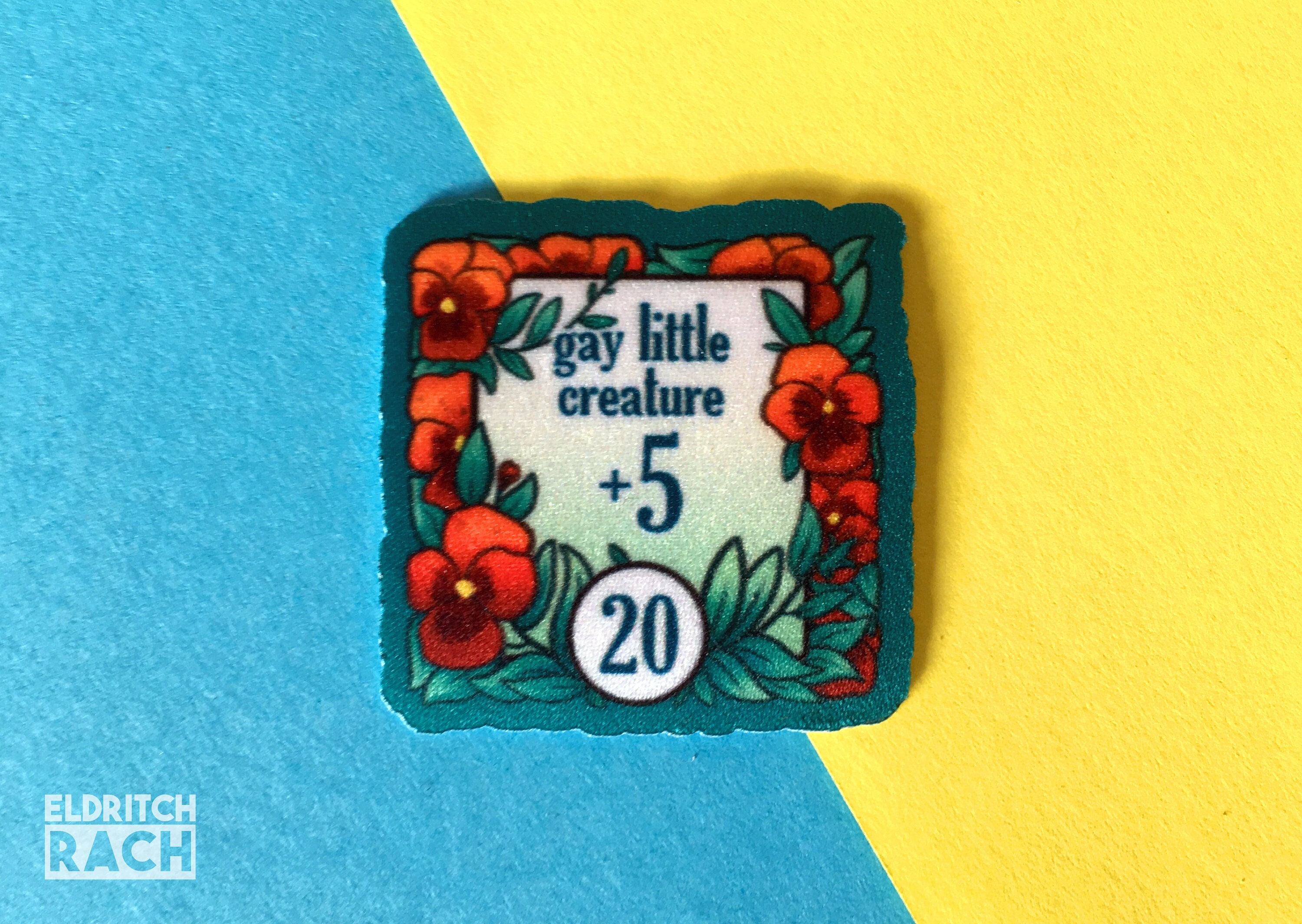 RPG Scouts: Gay Little Creature Iron-On Printed Patch