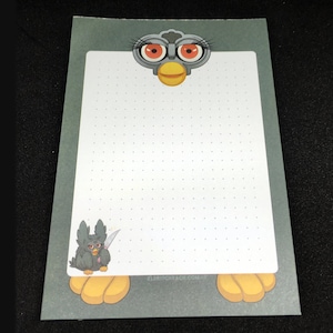 Furby Mothman Notepad