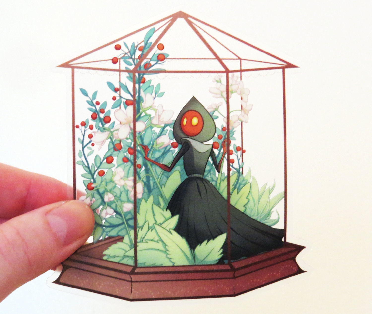 Flatwoods Monster Terrarium Aufkleber Etsy