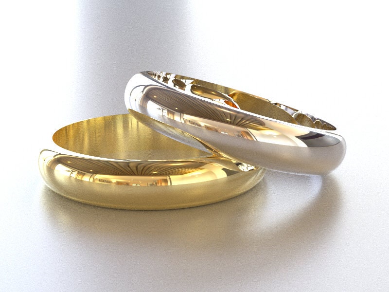 Vintage 9ct yellow gold patterned wedding ring - Birmingham 1990 - size