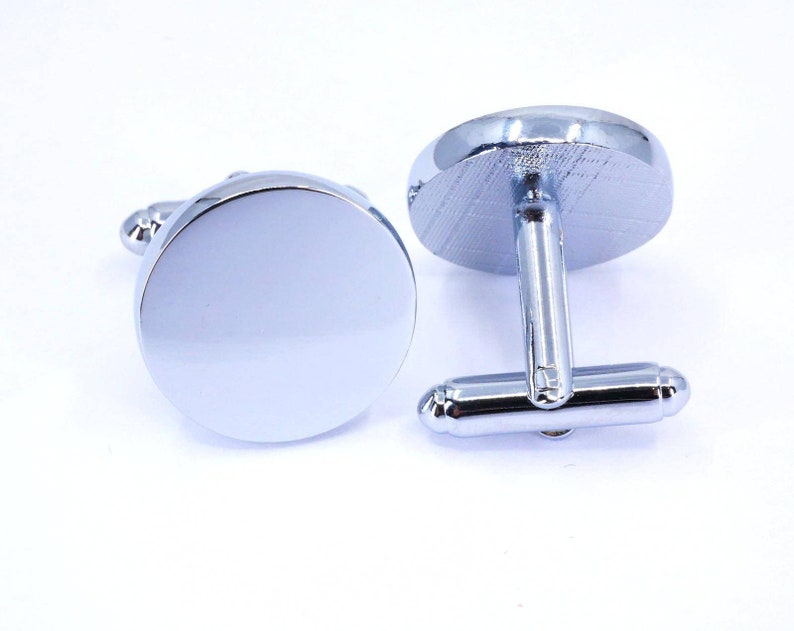 Personalised Engraved Silver Rose Gold Gold Plated Men/'s Cufflinks Wedding Groomsmen Best Man Fathers Day Dad Best Man