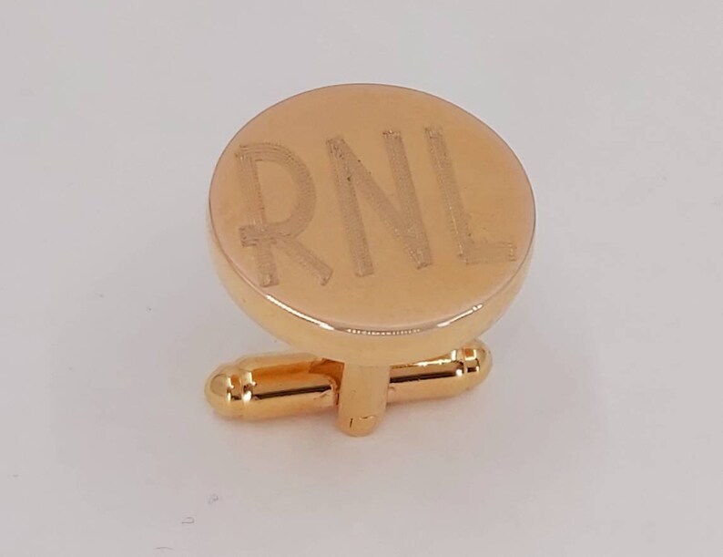 Personalised Engraved Silver Rose Gold Gold Plated Men/'s Cufflinks Wedding Groomsmen Best Man Fathers Day Dad Best Man